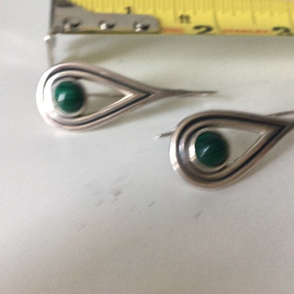 Pamela Love teardrop earning Malachite - Picture 3 of 5